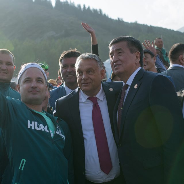 Orbán Viktor miniszterelnök is meglátogatta a III. Nomád Világjátékokat